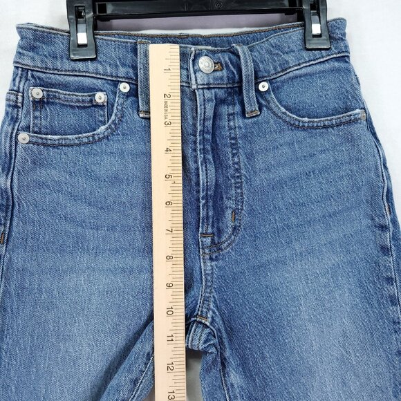 Madewell The Perfect Vintage Jeans Women's Size 23 Straight Leg - Picture 4 of 14